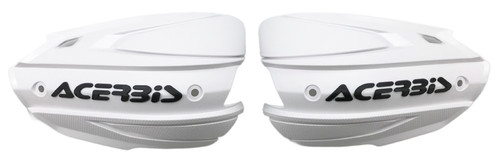 Acerbis Endurance X Plastic Handshields - White/Black (2980641035)