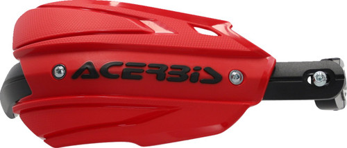 Acerbis Endurance X Plastic Handguards - Red/Black (2980461018)