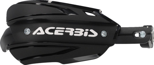 Acerbis Endurance X Plastic Handguards - Black/White (2980461007)