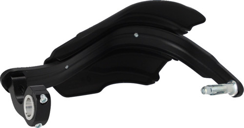 Acerbis Endurance X Plastic Handguards - Black/White (2980461007)