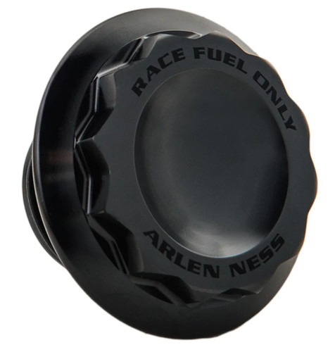 Arlen Ness 12-Point Black Aluminum Fuel/Gas Cap (701-010)