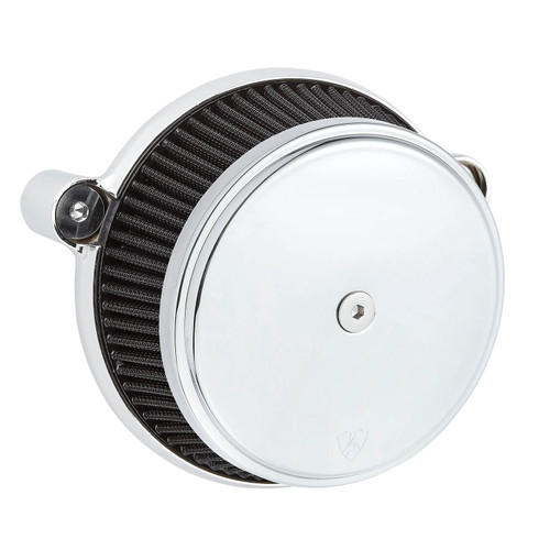 Arlen Ness Smooth Stage 1 Big Sucker Chrome Air Cleaner (18-307)