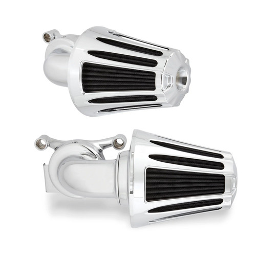 Arlen Ness Deep Cut Monster Sucker Chrome Air Cleaner (81-029)