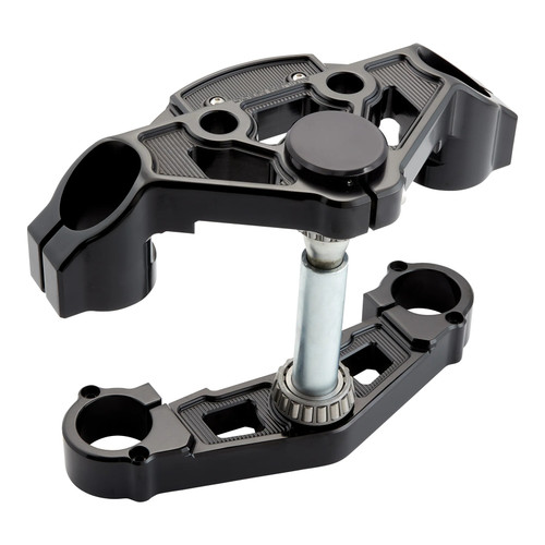 Arlen Ness Method Black Drop Triple Trees (130-007)