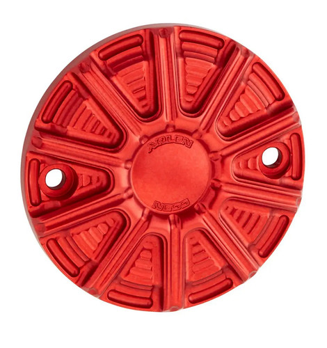 Arlen Ness 10-Gauge Red Billet Aluminum Points Cover (700-014)