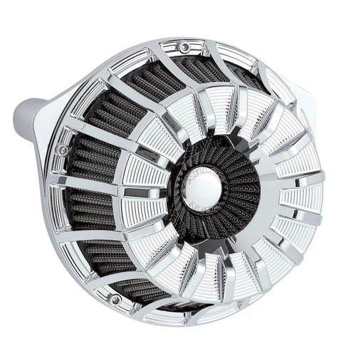 Arlen Ness 15-Spoke Inverted Series Chrome Air Cleaner (18-990)