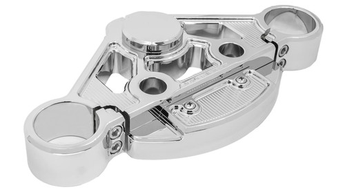 Arlen Ness Method Chrome Top Triple Tree (130-001)