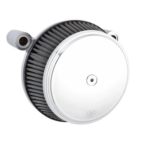 Arlen Ness Smooth Stage 1 Big Sucker Chrome Air Cleaner (50-332)