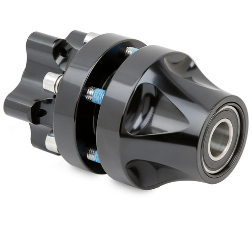 Arlen Ness Black Single Disc Cartridge Hub Kit for Front Wheel (71-602)