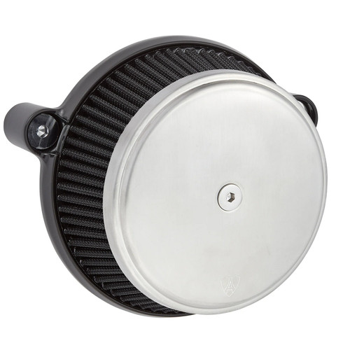 Arlen Ness Smooth Stage 1 Big Sucker Stainless Steel Air Cleaner (18-344)