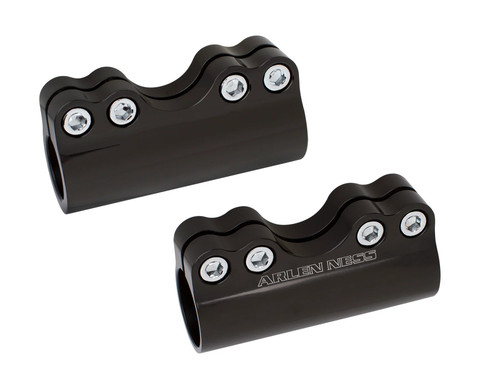 Arlen Ness Black Modular Adjustable Handlebar Clamps (08-050)