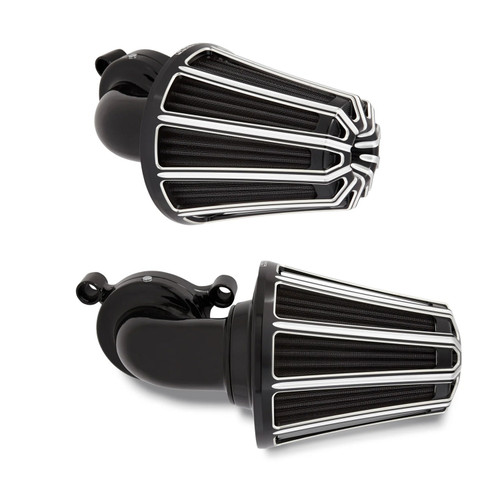 Arlen Ness 10-Gauge Monster Sucker Black Air Cleaner (81-007)