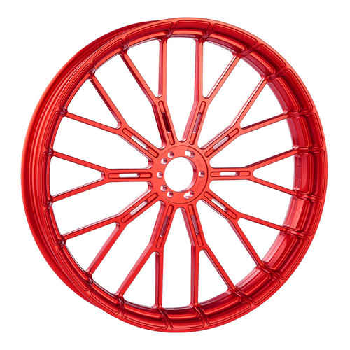 Arlen Ness 21" x 3.5" Y-Spoke Forged Red Front Wheel (71-549)