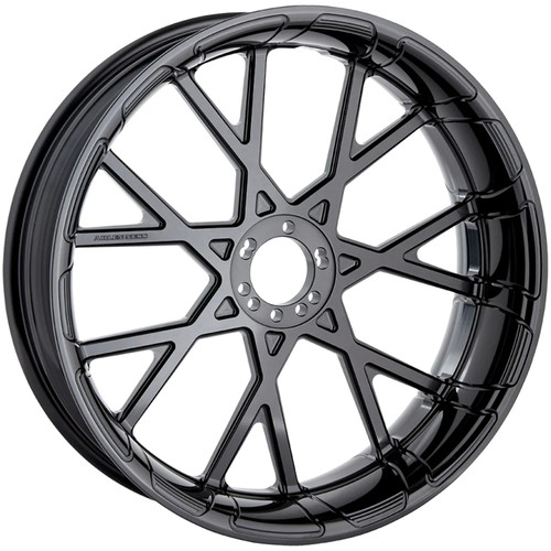 Arlen Ness 18" x 5.5" Procross Forged Black Rear Wheel (71-572)