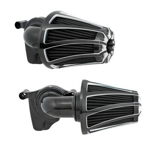 Arlen Ness Drift Monster Sucker Black Air Cleaner (600-068)