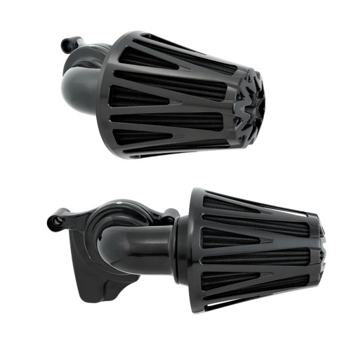 Arlen Ness CrossFire Monster Sucker All Black Air Cleaner (600-086)