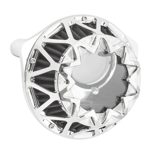 Arlen Ness Crossfire Chrome Air Cleaner (600-048)