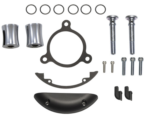 Arlen Ness Chrome Hardware Kit for Inverted/Method/Clear Tear/Sidekick (602-005)