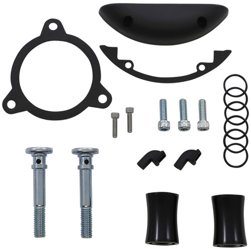 Arlen Ness Black Hardware Kit for Inverted/Method/Clear Tear/Sidekick (602-001)