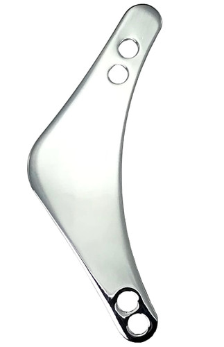 Arlen Ness Inverted/Method/SideKick Right Chrome Breather Cover Plate (600-063)
