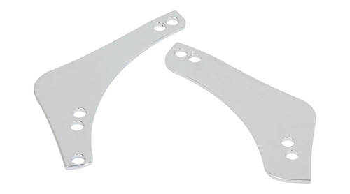 Arlen Ness Inverted/Method Series Chrome Left Breather Cover Plate (600-057)