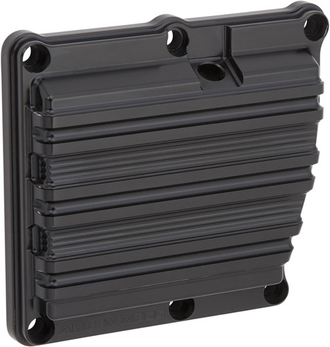 Arlen Ness 10-Gauge All Black Transmission Top Cover (03-864)