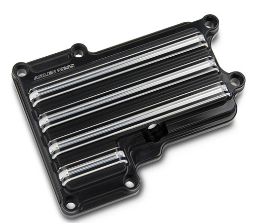 Arlen Ness 10-Gauge Black Transmission Top Cover (03-863)