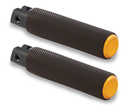 Arlen Ness Knurled Gold Footpegs (07-953)