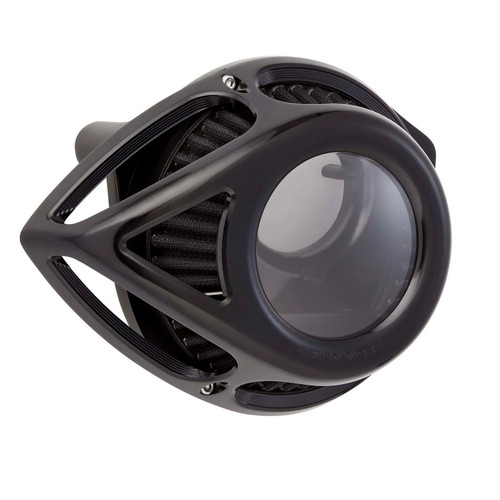 Arlen Ness Clear Tear Black Air Cleaner (18-977)