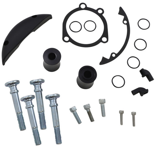 Arlen Ness Black Hardware Kit for Inverted/Method/Clear Tear/Sidekick (602-002)