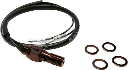 K&S 3/8" Hydraulic Brake Light Switch (12-0020B)