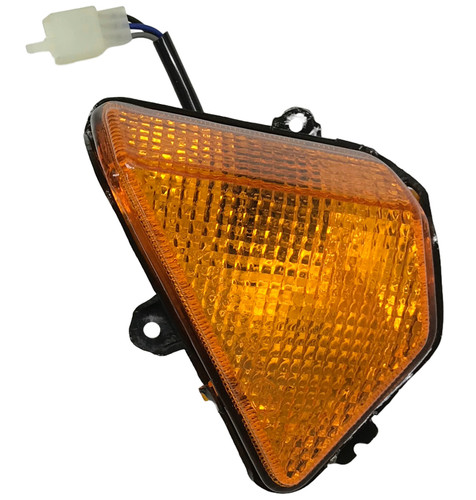K&S Front Right Turn Signal Assembly w/Amber Lens 1986-2006 Concours (25-2211)