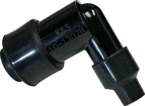 K&S 10/12/14mm 90° Elbow Spark Plug Resistor Cover (10-1302H)
