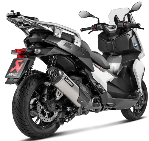 Akrapovic Titanium Slip-On Scooter Muffler (S-B4SO2-HRT)