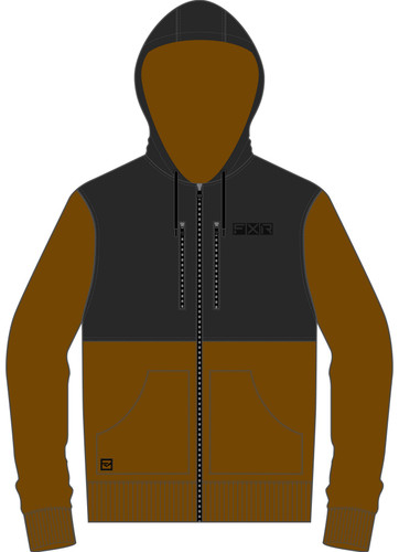 FXR Task Mens Zip Up Hoody
