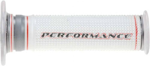 Harri's White EVO Perforated Grips (02632/F-PB)