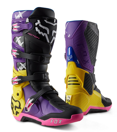 Fox Racing Motion Barbed Wire SE Mens MX Boots