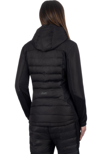 FXR Phoenix Quilted Womens Zip Up Hoody