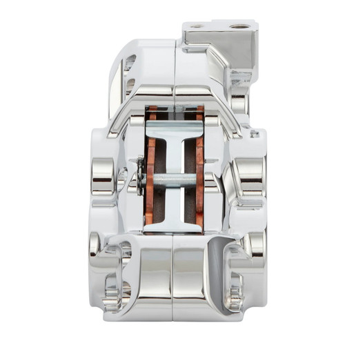 Arlen Ness 11.8" 4-Piston Chrome Right Brake Caliper (02-222)