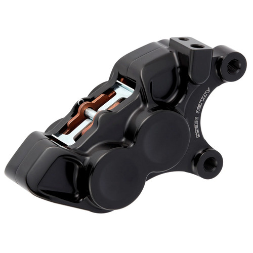 Arlen Ness 11.8" 4-Piston Black Right Brake Caliper (02-223)
