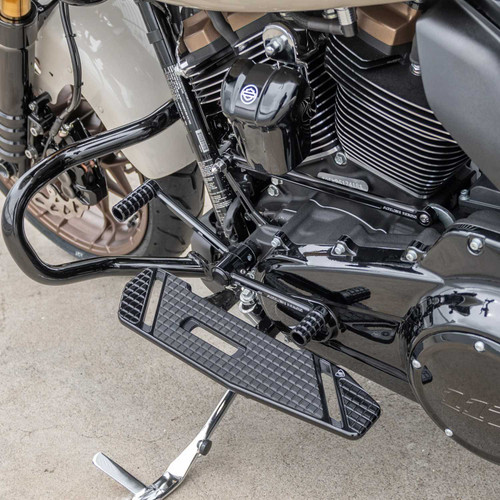 Arlen Ness Speedliner Black Floorboards - Harley FLT Touring 1999-up (410-020)