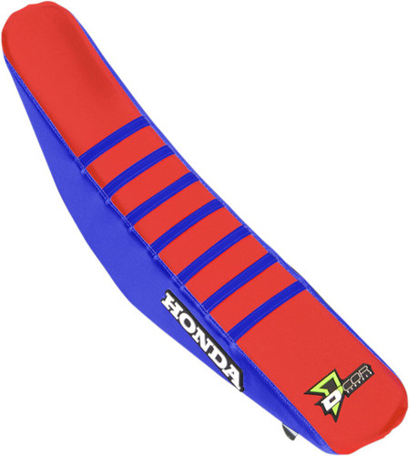 D'Cor Visuals Geico Honda MXON Ribbed Seat Cover (30-10-451)