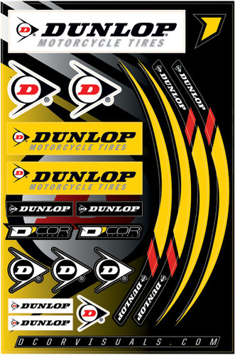 D'Cor Visuals Dunlop Decal Sheet (40-90-117)