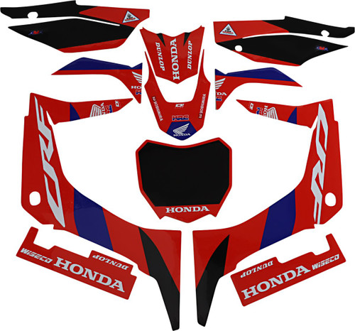 D'Cor Visuals Honda HRC Graphics Kit (20-10-111)