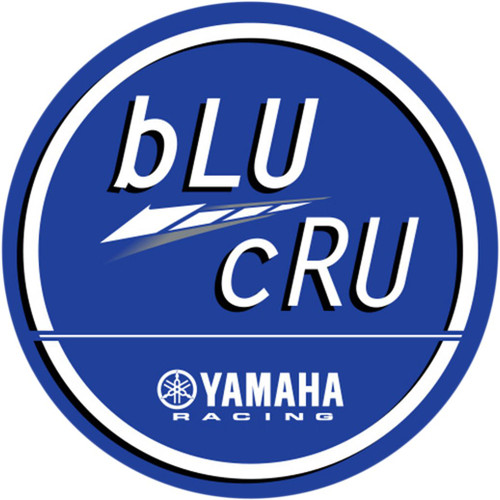 D'Cor Visuals 4" Yamaha Blue Cru Decal (40-50-200)