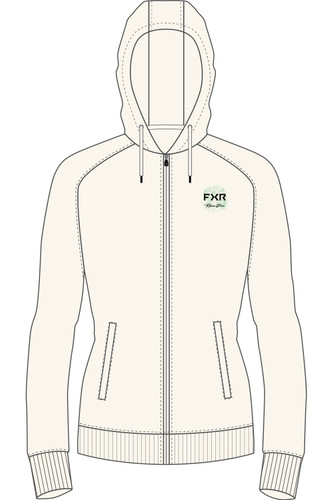 FXR Throttle Ladies Zip Up Hoody