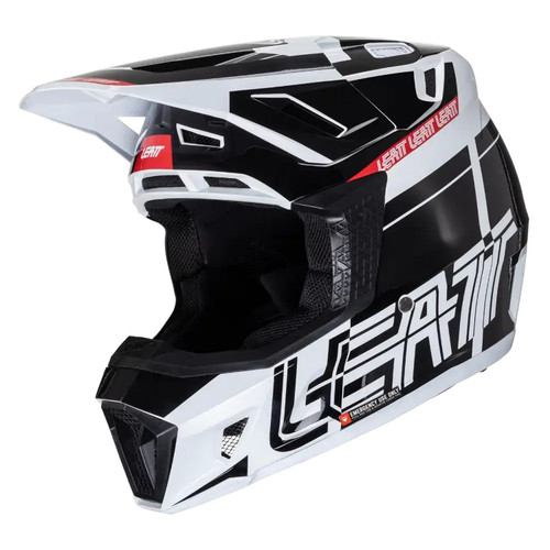 Leatt 7.5 V24 MX Offroad Helmet w/4.5 Goggles