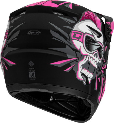 GMAX MX-46Y Unstable Youth MX Offroad Helmet