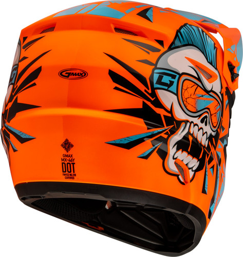 GMAX MX-46Y Unstable Youth MX Offroad Helmet
