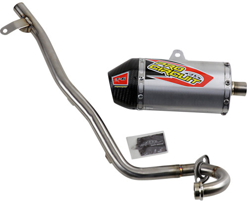 Pro Circuit T-6 Stainless Steel Carbon Tip Full Exhaust System (0111911G)